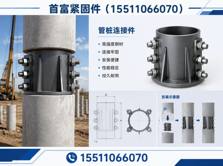 丛台区管桩连接件展示图